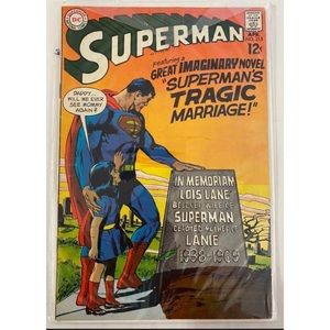 Superman #215 (1969) comic book